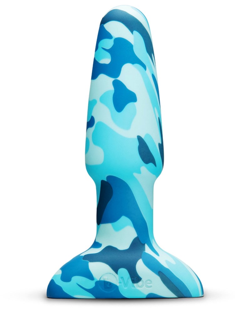 B Vibe Rimming 2 Rotating and Vibrating Butt Plug Camo Dual Stimulation - Default Title - Butt Plugs