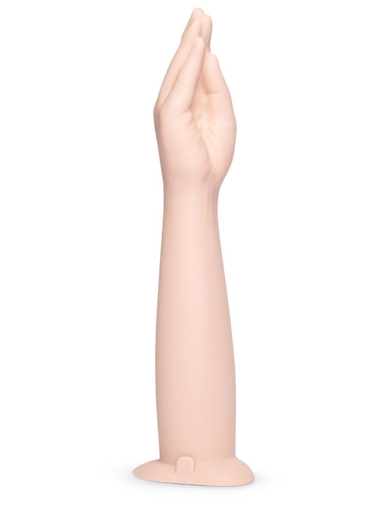 B Vibe Silicone Hand Fisting Dildo With Suction Base 16.5 Inch - - Realistic Dildos