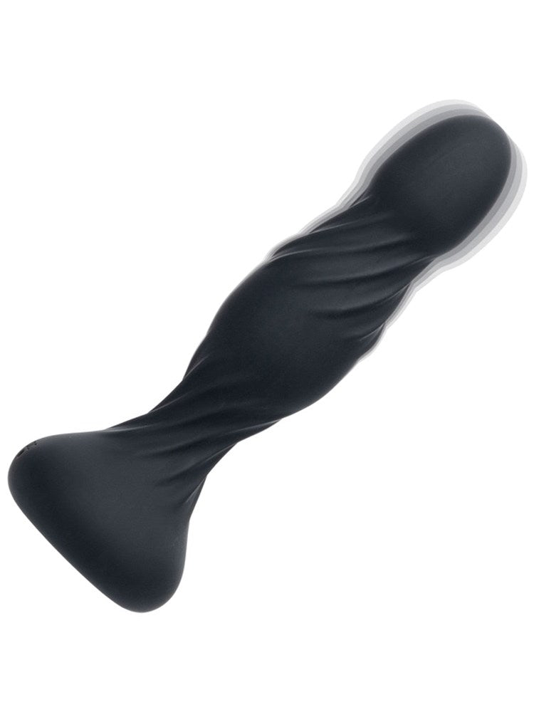 California Exotics Deep Swirl Reverberating Butt Plug USB Rechargeable - - Butt Plugs