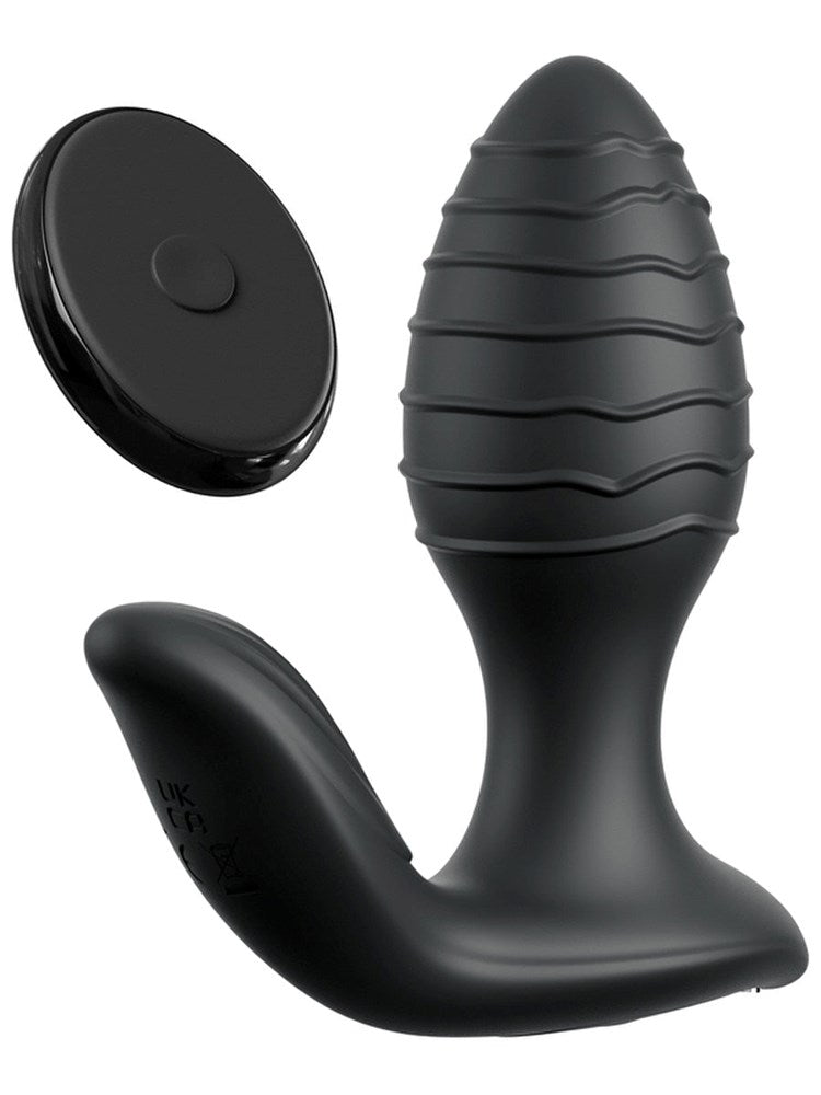 Pipedream Anal Fantasy Elite Gyro Milk Pro Prostate Massager with 3 Motors - Black - Prostate Toys