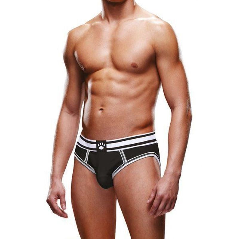 Prowler Stylish Mens Open Sexy Brief with Backless Design - Black - Mens Briefs And Boxers
