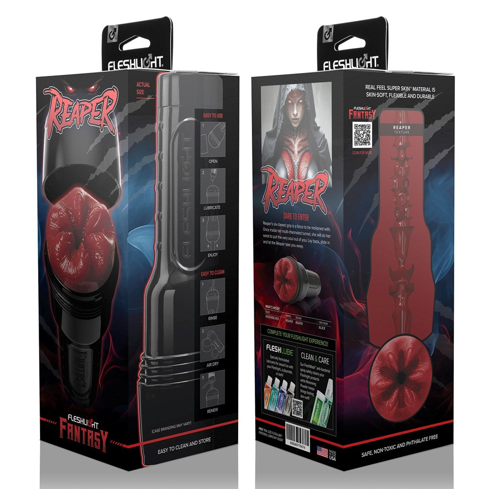 Fleshlight Fantasy Reaper Realistic Butt Masturbator with Six Clawed Grip - - Masturbators and Strokers