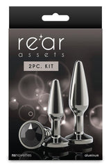 NS Novelties Rear Assets Tapered Trainer Metal Butt Plugs Set
