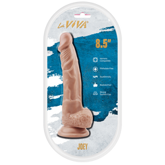 La Viva Joey 8.5 Inch Realistic Feel Dildo