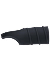 Shots LEVELZ Silicone Cock Ring and Ribbed Sleeve - Stretchy Cock Rings