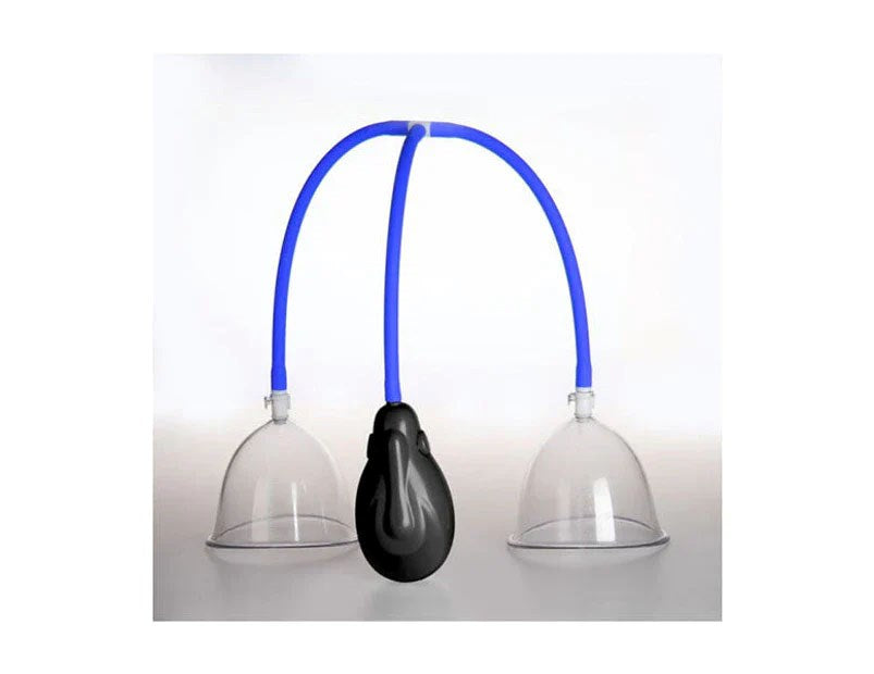 Shots Toys LuvPump Auto Breast Enlargement Pump Set with Auto Suction - - Breast and Nipple Toys