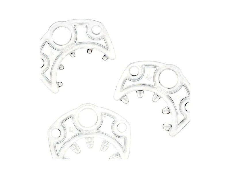 A L Enterprises CB X Cockcage Accessory Points of Intrigue Clear Cock Cage - - Male Chastity