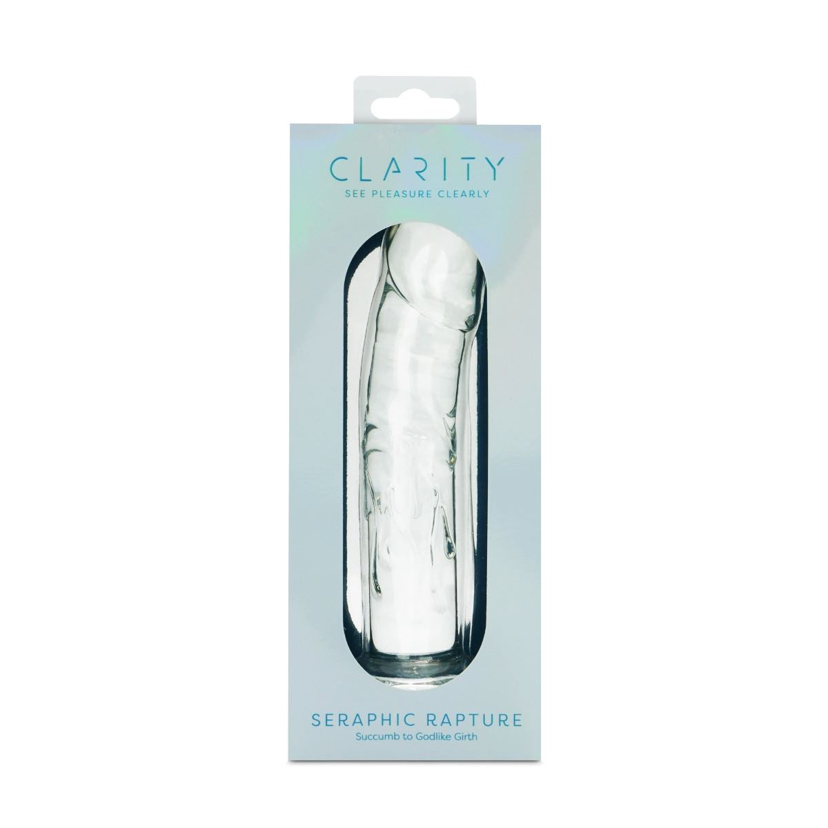 Creative Conceptions Clarity Seraphic Rapture Smooth Glass Dildo - - Glass Sex Toys