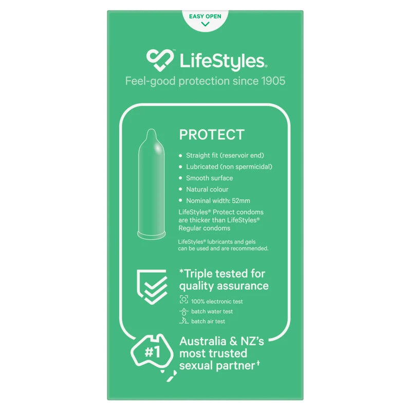 LIFESTYLES PROTECT CONDOMS 10 PACK - Condoms