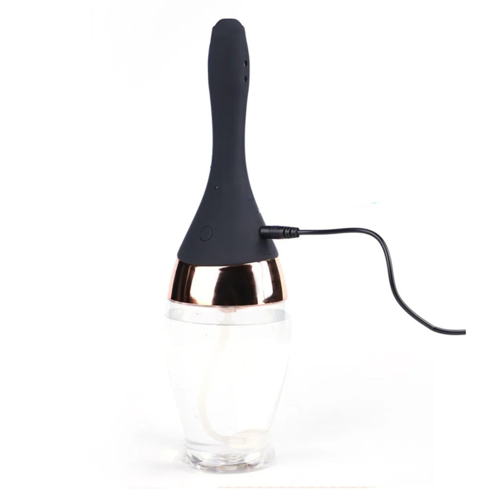 Bowling Automatic Electric Vibrating Enema Blub - - Enemas and Douches
