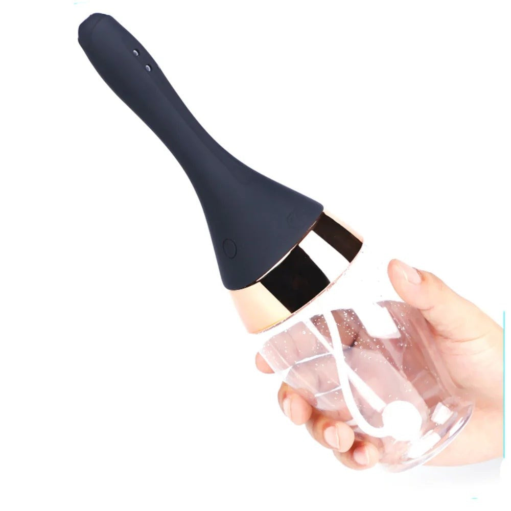 Bowling Automatic Electric Vibrating Enema Blub - - Enemas and Douches
