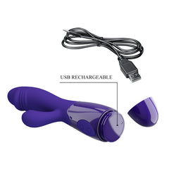 Baile Pretty Love Snappy Youth Rechargeable Rabbit Vibrator - - Rabbit Vibrators