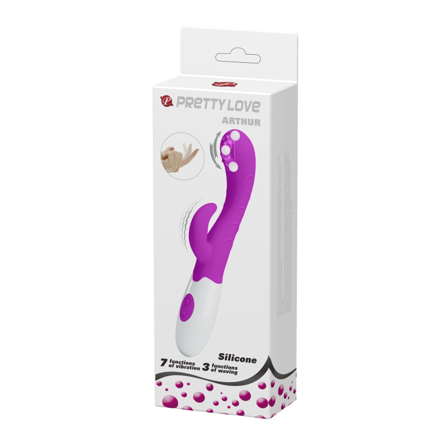Baile Arthur G-Spot Silicone Rabbit Vibrator - - Rabbit Vibrators