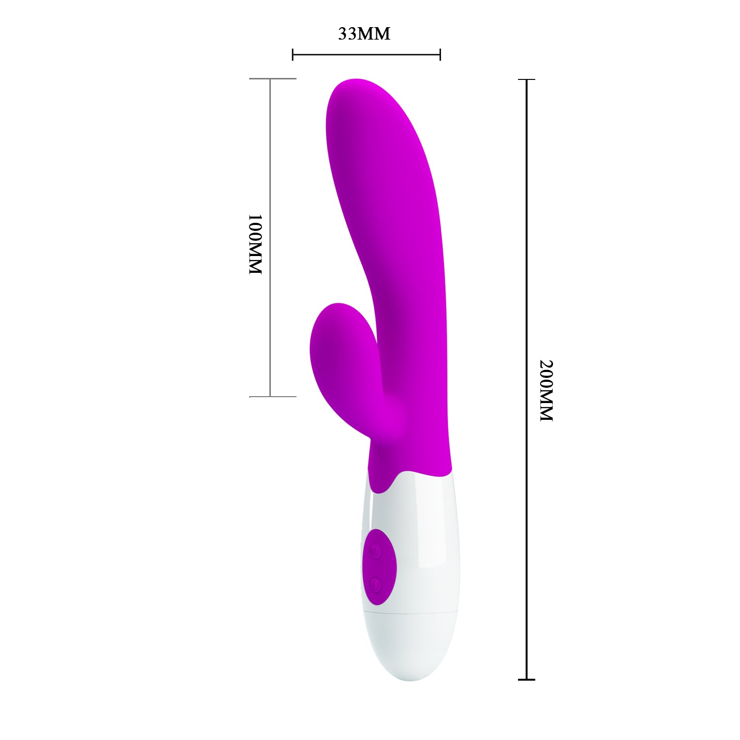 Baile Alvis Multi Functions Rabbit Vibrator - - Rabbit Vibrators