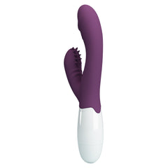 Pretty Love Andre Silicone Dual Rabbit Stimulator - - Rabbit Vibrators