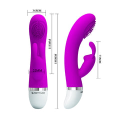 Pretty Love Christ Multi Functions Silicone Rabbit Vibrator - - Rabbit Vibrators