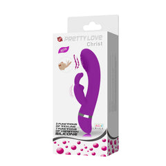 Pretty Love Christ Multi Functions Silicone Rabbit Vibrator - - Rabbit Vibrators