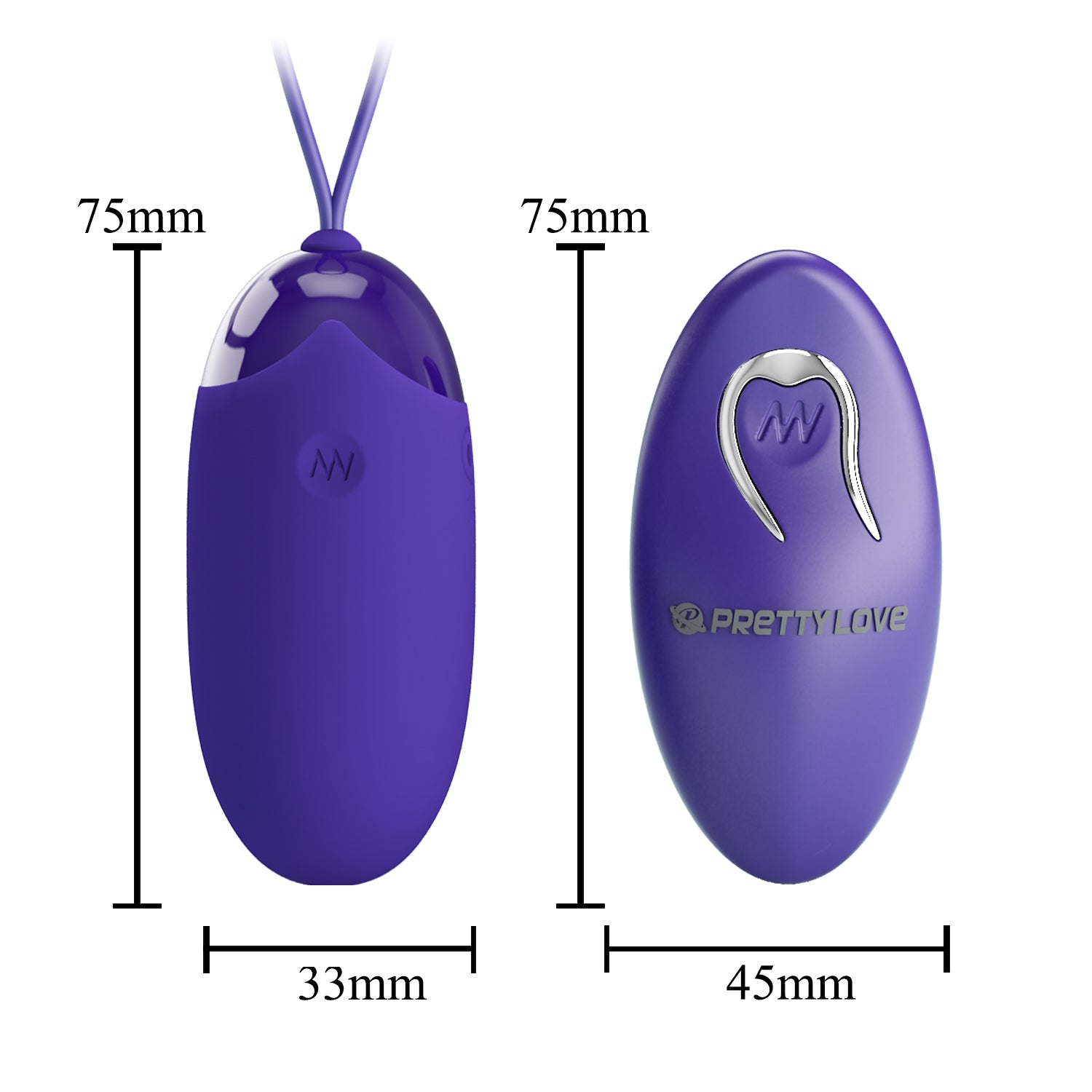 Baile Pretty Love Berger Youth Egg Vibrator - - Love Eggs and Kegel Exercisers