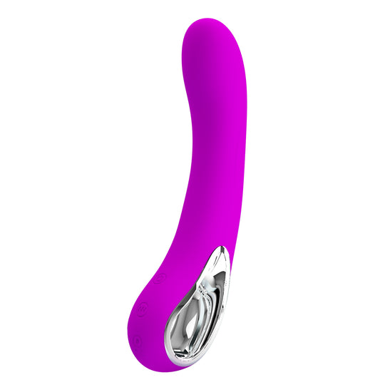 Pretty Love Alston Rechargeable G-Spot Vibrator - Purple - G-Spot Vibrators