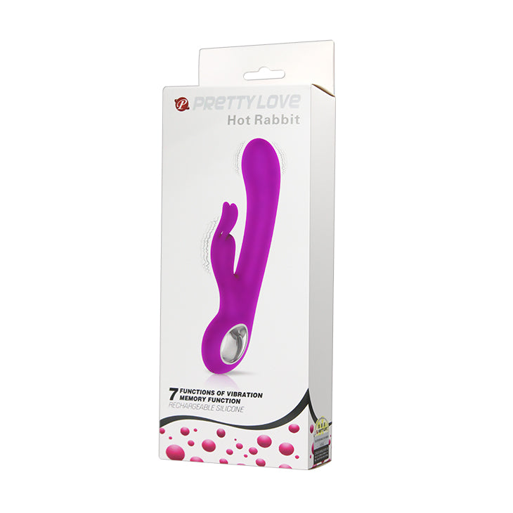 Baile Hot Rabbit Rechargeable Vibrating Massager - - Rabbit Vibrators