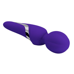 Baile Pretty Love WALTER Super Soft Silicone Wand Massager - Purple - Body Wands