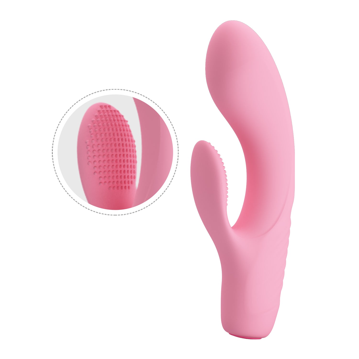 Baile Tim Rechargeable Rabbit Style G Spot Vibrator - Purple - Rabbit Vibrators