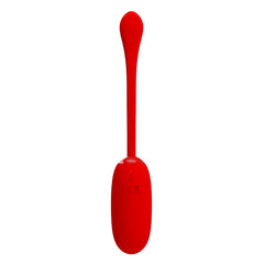 Baile Pretty Love JULIUS Silicone Bullet Massager - Red - Love Eggs and Kegel Exercisers