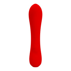 Baile Pretty Love Matt 12 Functions G-Spot Vibrator - Red - G-Spot Vibrators