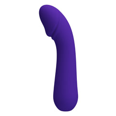 Baile Pretty Love CETUS Realistic Flexible Vibrator - Purple - G-Spot Vibrators