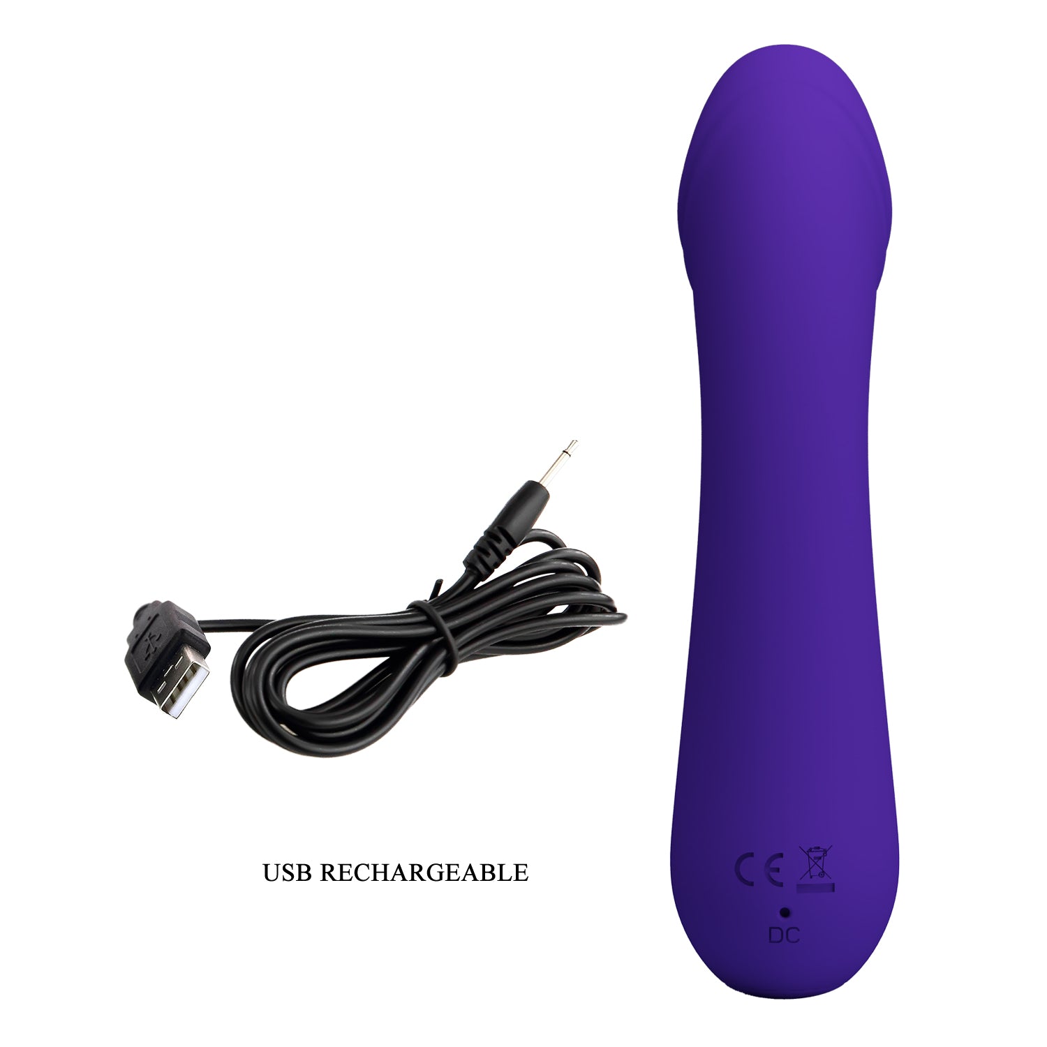 Baile Pretty Love CETUS Realistic Flexible Vibrator - - G-Spot Vibrators