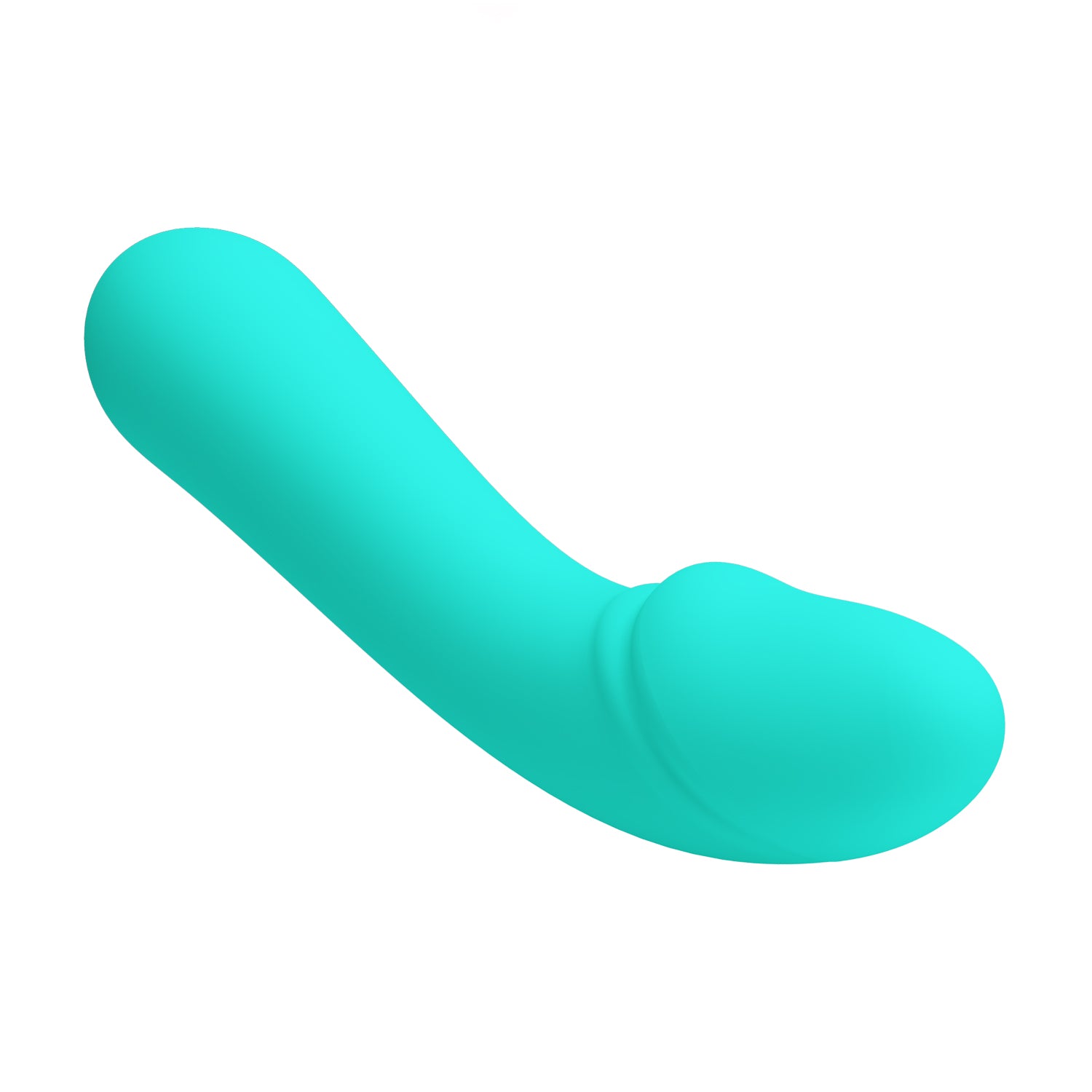 Baile Pretty Love CETUS Realistic Flexible Vibrator - Green - G-Spot Vibrators