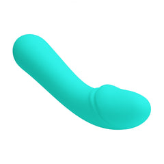 Baile Pretty Love CETUS Realistic Flexible Vibrator - Green - G-Spot Vibrators
