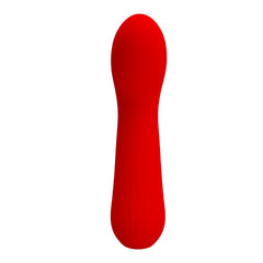 Baile Pretty Love FAUN Silicone Flexible G-Spot Vibrator - Red - G-Spot Vibrators