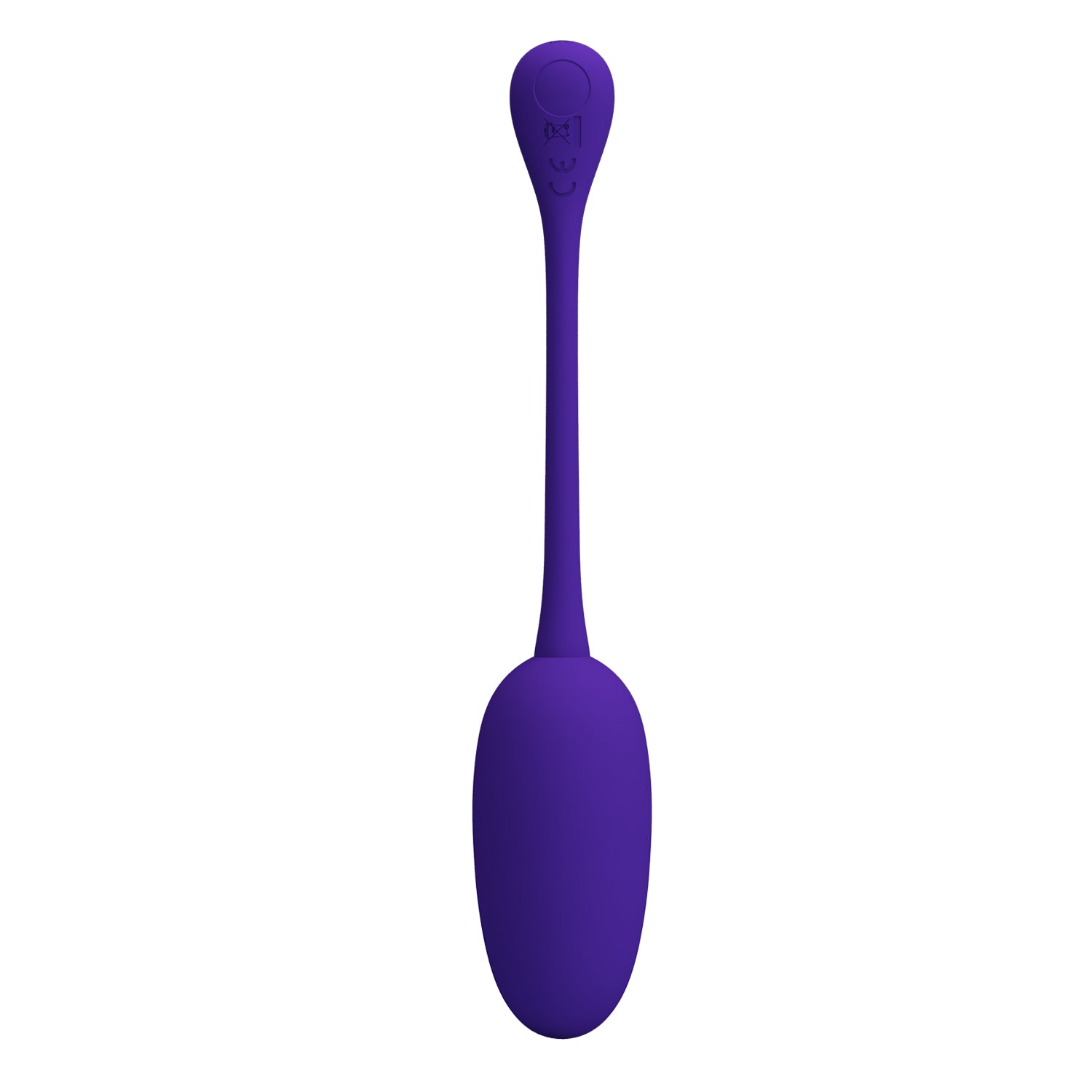 Baile Pretty Love KNUCKER Silicone Egg Vibrator - Purple - Love Eggs and Kegel Exercisers