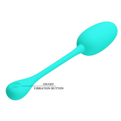 Baile Pretty Love KNUCKER Silicone Egg Vibrator - - Love Eggs and Kegel Exercisers