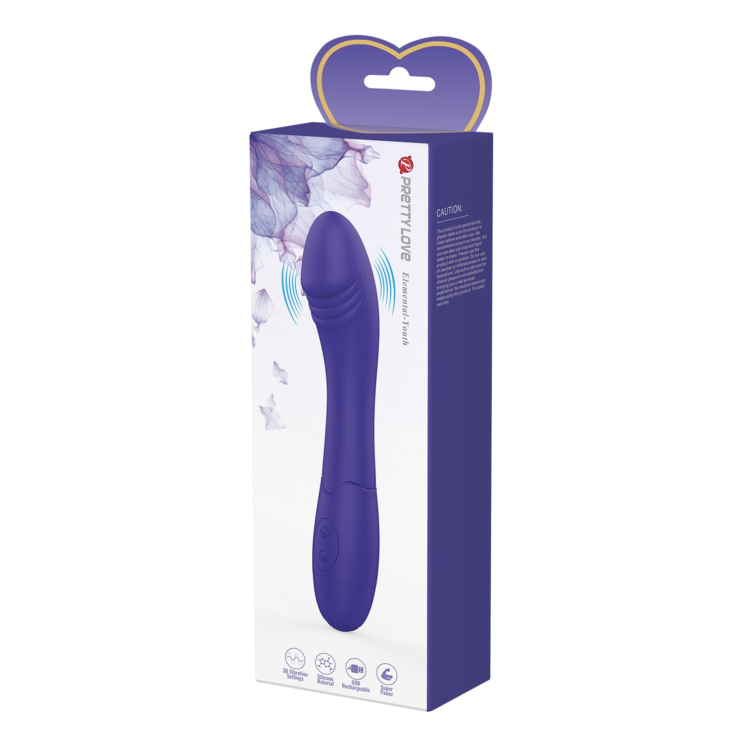 Baile Pretty Love Elemental Youth Rechargeable G-spot Vibe - - G-Spot Vibrators