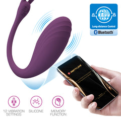 Baile Pretty Love CATALINA Fully Silicone Wearable Vibrator - Purple - Love Eggs and Kegel Exercisers