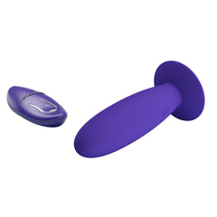 Baile Pretty Love Remote Control Vibrating Butt Plug Youth - - Butt Plugs