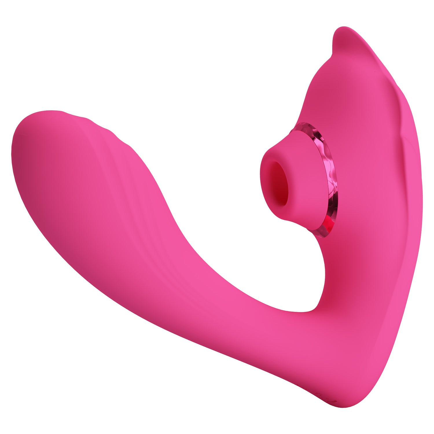 Baile Nemo Silicone Rechargeable Clitoral Stimulator - Pink - Clit Ticklers and Pulsators