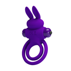 Pretty Love 10 Functions Silicone Vibrant Penis Ring III - - Vibrating Cock Rings
