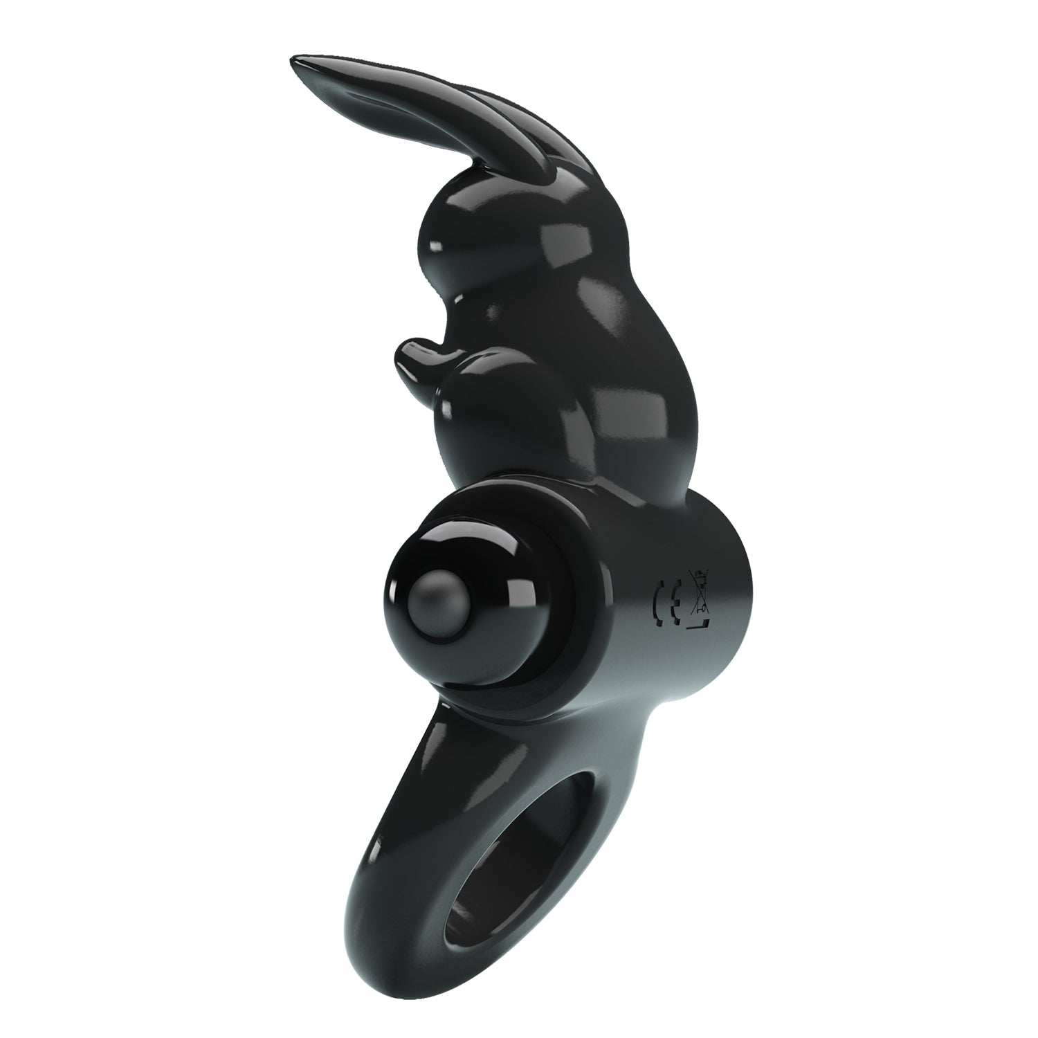 Pretty Love Exciting Vibrating Cock Ring With Rabbit Ears - - Vibrating Cock Rings