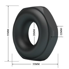 Baile Jarvius Super Soft Silicone Cock Ring No.14 - - Stretchy Cock Rings