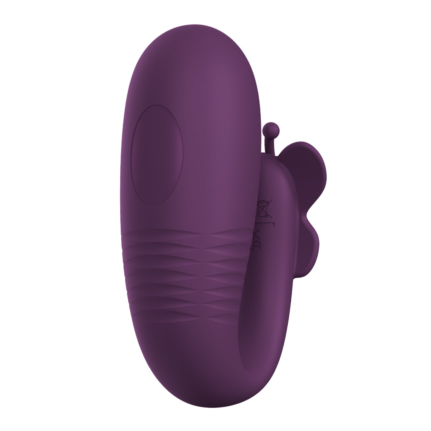 Baile Klay App Controlled Silicone Egg Vibrator - Byzantium - Love Eggs and Kegel Exercisers