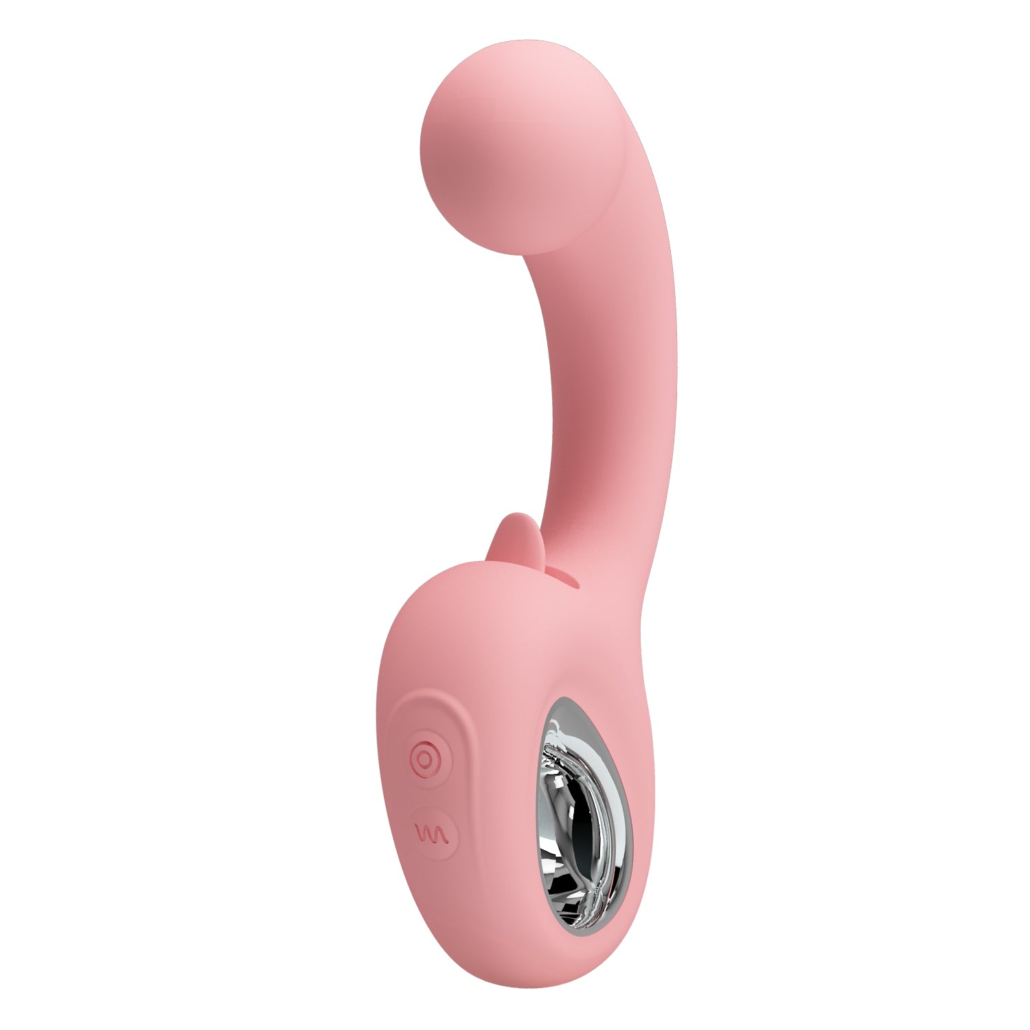 Baile Erynnyes Rechargeable Silicone G Spot Massager - Pink - G-Spot Vibrators