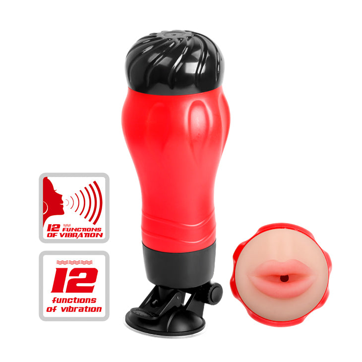 Baile Flora Realistic Mouth Masturbator - Flesh - Masturbators and Strokers