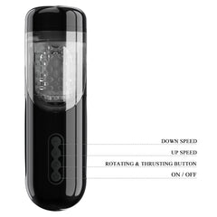 Pretty Love Lorelei Vibrating Male Masturbator - - Masturbators and Strokers