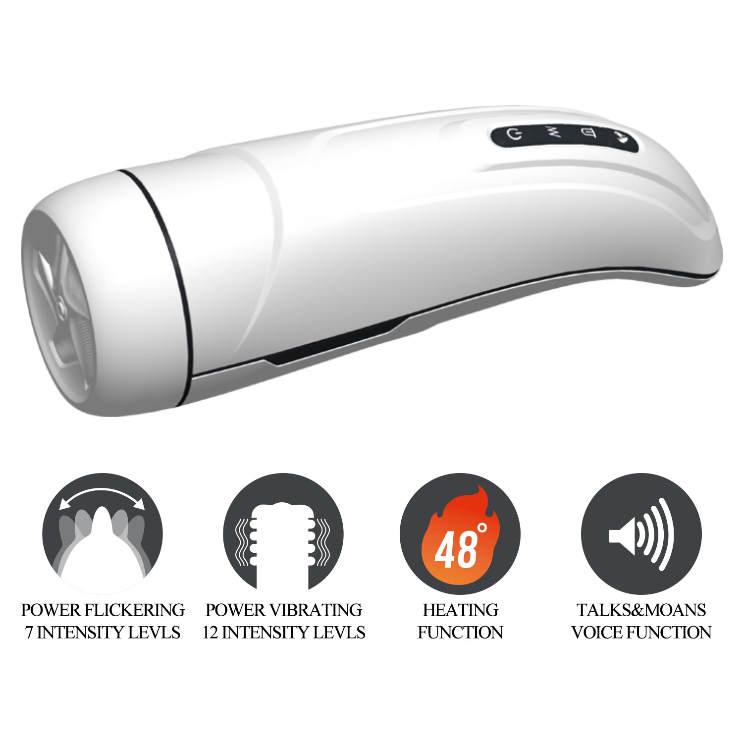 Pretty Love Marissa Rechargeable Male Masturbator - Default Title - Masturbators and Strokers