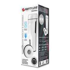 Pretty Love Sienna Rechargeable Mens Masturbator - - Masturbators and Strokers
