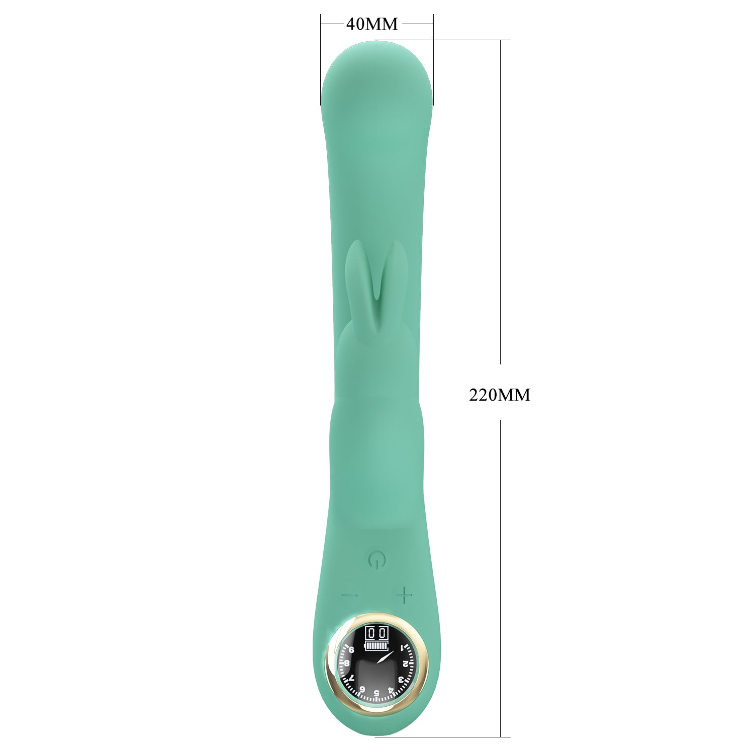 Baile Pretty Love LAMAR Super Soft Silicone Rabbit Vibrator - - Rabbit Vibrators