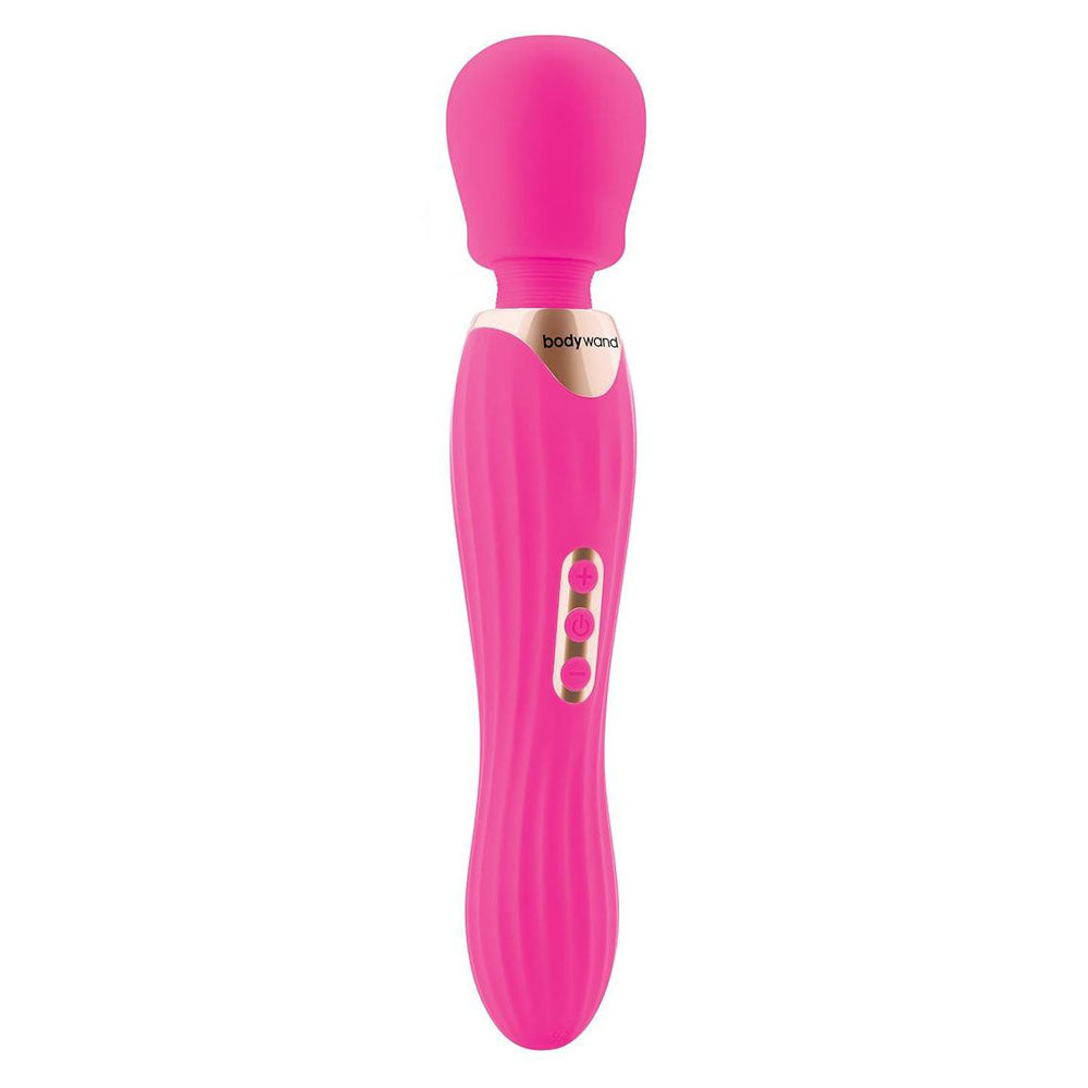 Xgen Bodywand RUMBLE Rechargeable Vibrator Hot Pink with Flexible Neck - - Body Wands